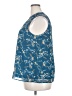 Papermoon 100% Polyester Blue Sleeveless Blouse Size XXL - photo 5