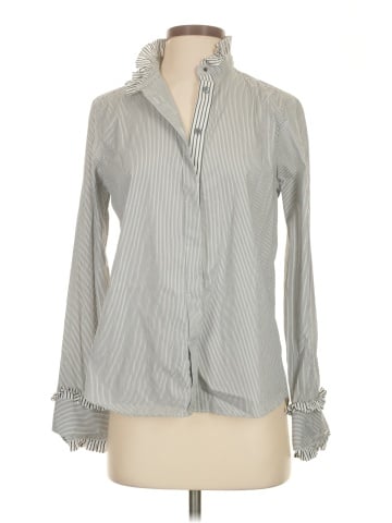 Per Se By Carlisle Long Sleeve Button-Down Shirt (view 1)