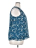 Papermoon 100% Polyester Blue Sleeveless Blouse Size XXL - photo 4