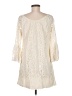 Blu Pepper 100% Polyester Ivory Casual Dress Size M - photo 2