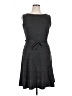 Connected Apparel Gray Casual Dress Size 16 - photo 1