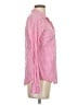 J.Crew Factory Store Checkered-gingham Pink Long Sleeve Button-Down Shirt Size S - photo 4