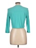 Danny And Nicole Teal 3/4 Sleeve Top Size 10 - photo 2