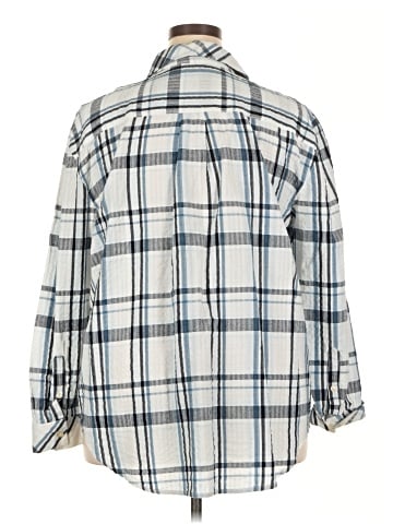 Style&Co Long Sleeve Button-Down Shirt (view 2)
