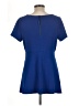 Motherhood Blue Short Sleeve Blouse Size L - photo 2