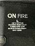 ON FIRE 100% Cotton Black Short Sleeve Turtleneck Size L - photo 7