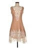 Ryu 100% Acrylic Tan Casual Dress Size M - photo 1