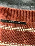 T Tahari Stripes Burgundy Pullover Sweater Size M - photo 7