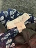 Sim & Sam Print Blue Gray Casual Pants Size S - photo 6