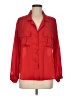 ASOS 100% Polyester Red 3/4 Sleeve Blouse Size 6 - photo 1