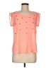 Pearl Orange Short Sleeve Top Size M - photo 1