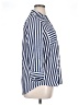 A. Byer Stripes Blue 3/4 Sleeve Button-Down Shirt Size XL - photo 4