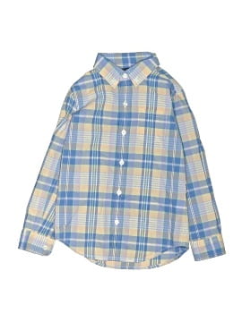 Janie And Jack Long Sleeve Button Down Shirt