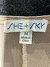 She + Sky 100% Polyester Tan Long Sleeve Top Size M - photo 7