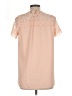 Darling 100% Polyester Pink Short Sleeve Blouse Size L - photo 2
