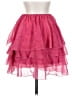 Assorted Brands Hearts Pink Casual Skirt Size S (estimated) - photo 1