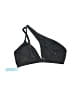 Popvil Solid Black Swimsuit Top Size M - photo 2