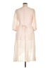 DKNY 100% Polyester Ivory Cocktail Dress Size 14 - photo 2