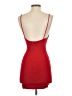 Solemio Solid Red Cocktail Dress Size S - photo 2