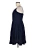 Gap 100% Rayon Solid Blue Casual Dress Size M - photo 5