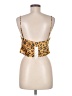 4SI3NNA Yellow Sleeveless Top Size M - photo 2
