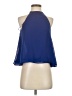 Zara Basic Blue Sleeveless Blouse Size XS - photo 1