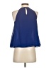 Zara Basic Blue Sleeveless Blouse Size XS - photo 2