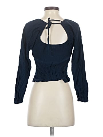 Madewell Twill Tie-Back Cutout Top (view 2)