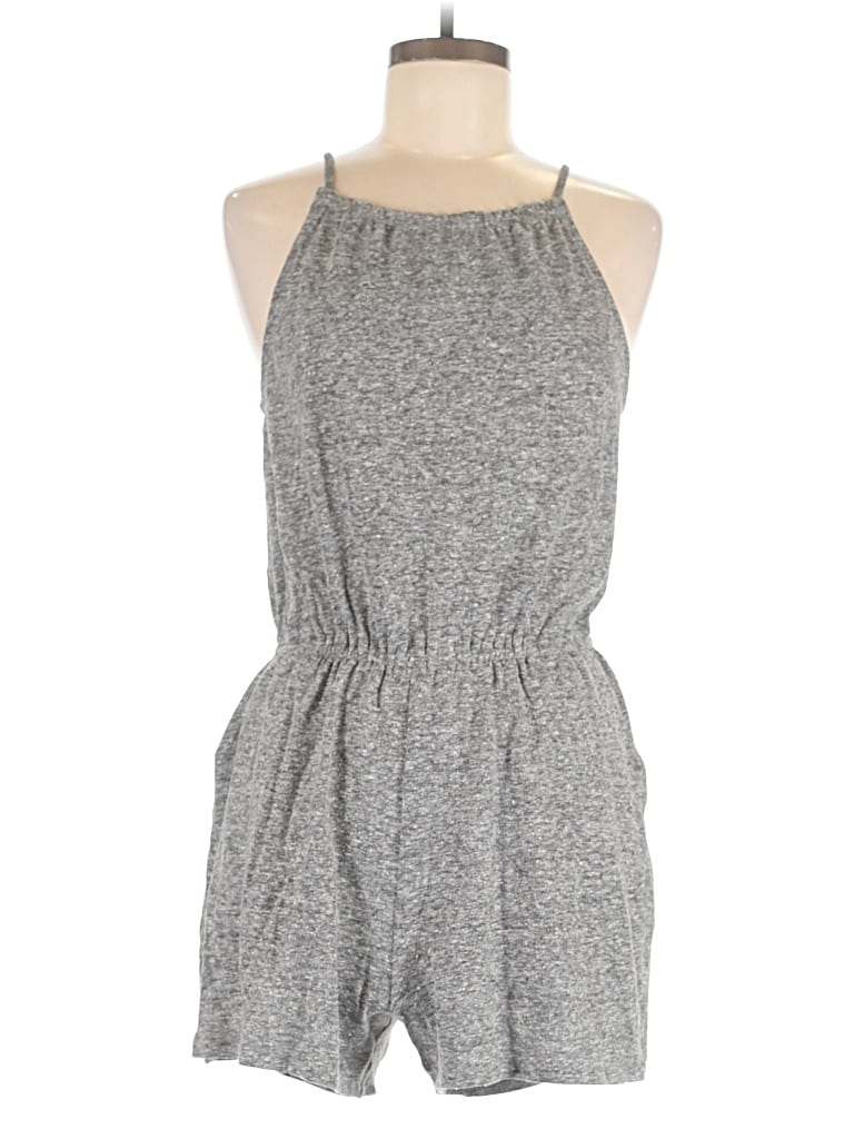 Pre-owned Old Navy Romper In Gray
