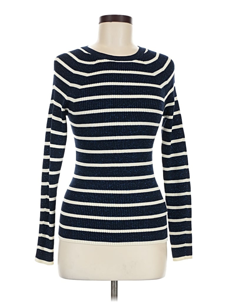 Pre-owned Boden Turtleneck Sweater In Blue