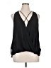 Lush 100% Polyester Black Sleeveless Blouse Size XL - photo 1