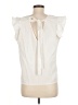Unbranded Ivory Sleeveless Blouse Size M - photo 2