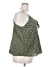 Lush 100% Polyester Green Sleeveless Blouse Size 2X - photo 4