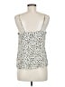 Nine West 100% Polyester Ivory Tank Top Size M - photo 2