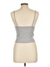Fashion Nova Gray Sleeveless Top Size L - photo 2