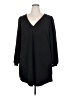 City Chic Solid Black Casual Dress Size 20 Plus (L) - photo 1