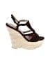 Colin Stuart Brown Wedges Size 8 - photo 1