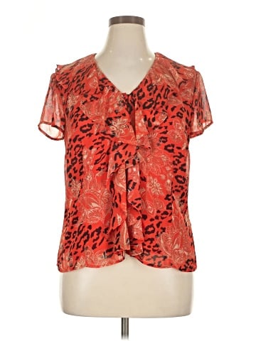 Jones Wear Short Sleeve Blouse (view 1)