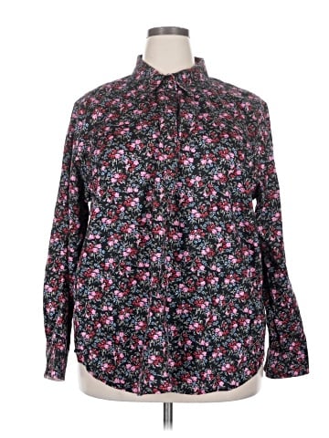 Chaps Long Sleeve Blouse (view 1)