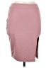 Popular Basics Solid Pink Casual Skirt Size M - photo 1