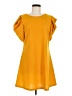 Shein Solid Yellow Casual Dress Size 8 - 10 - photo 1