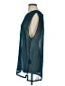 BLK DNM Teal Sleeveless Blouse Size S - photo 5