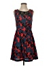 Kensie 100% Polyester Hearts Red Cocktail Dress Size S - photo 1