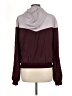 Forever 21 100% Polyester Color Block Burgundy Track Jacket Size L - photo 2