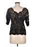 Joie Black 3/4 Sleeve Top Size M - photo 2