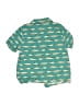 Old Navy Teal Short Sleeve Button-Down Shirt Size 5T - photo 2