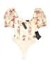 Lulus 100% Polyester Ivory Bodysuit Size S - photo 1