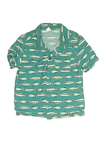 Old Navy Short Sleeve Button-Down Shirt (view 1)
