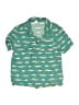 Old Navy Teal Short Sleeve Button-Down Shirt Size 5T - photo 1