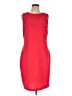 Calvin Klein Solid Red Cocktail Dress Size 12 - photo 1